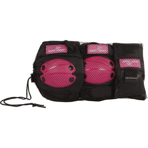 Street Runner - Skate Beschermset - Roze - Kunststof, Polyethyleen, Nylon