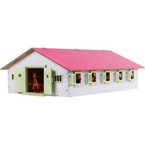 Kids Globe - Van Manen - Globe Farming - Paardencentrum - Roze - Hout