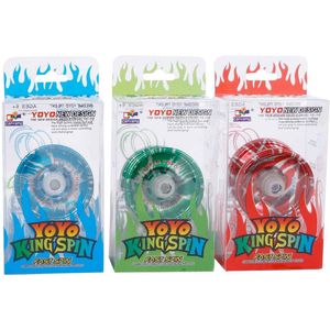 Kingspin - Metalen Jojo - Zilver - Geschikt Voor Kinderen Van 3 Tot 8 Jaar