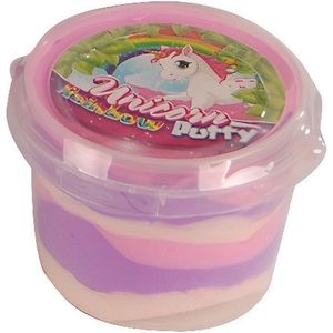 Unicorn Stuiterklei Meisjes 110 Gram Paars/roze