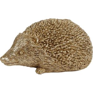 Sculptuur egel l9b6h4cm goud