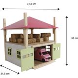 Kids Globe - Hooiberg - Hout - Roze