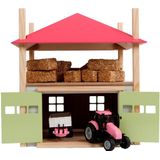 Kids Globe - Hooiberg - Hout - Roze