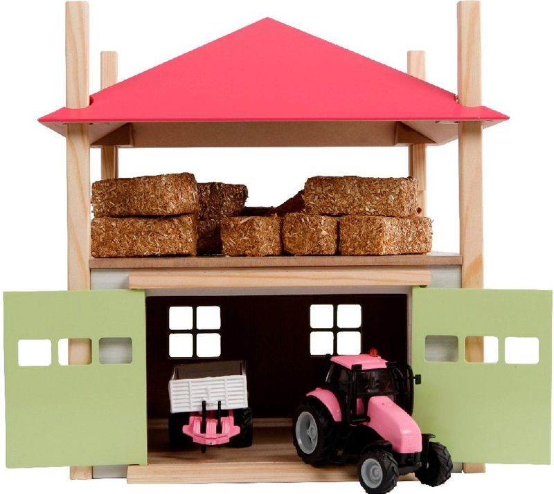 Kids Globe - Hooiberg - Hout - Roze