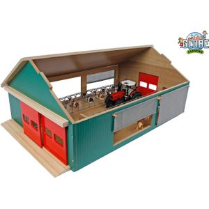 Kids Globe Stall Mit Landwirtschaftlichem Schuppen 1:32 | Thimble Toys