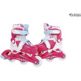 Street Rider Inlineskates verstelbaar maat 27-30 roze