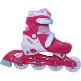 Street Rider Inlineskates verstelbaar maat 31-34 roze