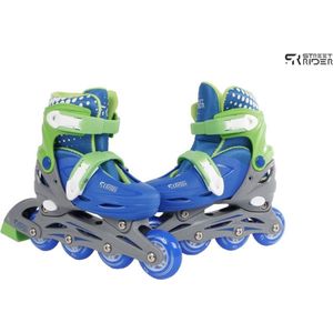 Street Rider Inlineskates verstelbaar maat 27-30 blauw