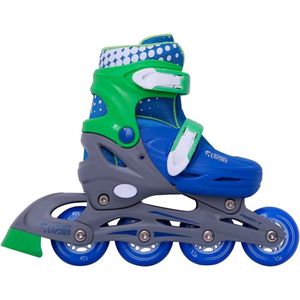 Street Rider Inlineskates verstelbaar maat 31-34 blauw