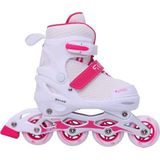 Street Rider Inlineskates Pro verstelbaar maat 28-32 wit