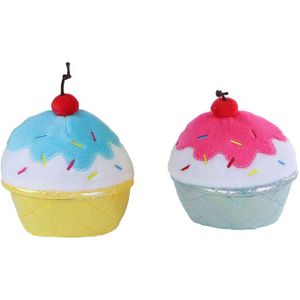 Fluffy Ijsje Knuffel Pluche, 16cm