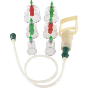 Cupping Vacuum Cup Set (6 delig)