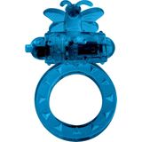 Vibrerende Penisring Flutter - Blauw
