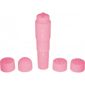 Toyjoy Funky Massager stimulator en vibrator pink 9,5 cm
