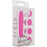 Mini Bullet Funky Massager - Violet