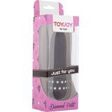 Diamond Mini Vibrator - Zwart