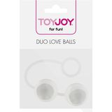 Duo Love Balls - Transparant