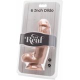 Get Real Realistische Dildo Zwart - 15 cm