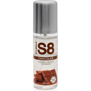Glijmiddel op Waterbasis Stimul8 - Chocolade - 125 ml