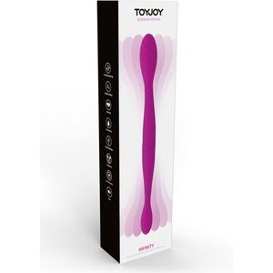 ToyJoy - Infinity Dubbele Vibrerende USB-Oplaadbare Dildo