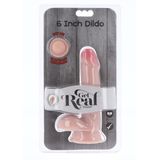 Dual Density Dildo 6 in. Balls