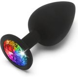 ToyJoy Anal Play Rainbow Booty Jewel Large