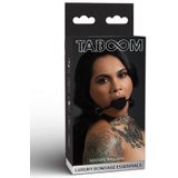 Taboom - Siliconen Ball Gag zwart