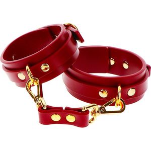 Taboom Bondage in Luxury voetboeien red 35,5 cm