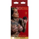 Taboom - Roos Bondage Kaarsen