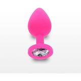 Buttplug Diamond Booty Jewel Medium - Roze