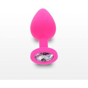 Buttplug Diamond Booty Jewel Medium - Roze