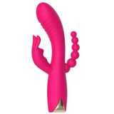 ToyJoy - Aphrodite Triple Vibrator met Anale G-Spot en Clitoris Stimulatie