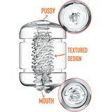 Crystal Clear Pussy & Mouth