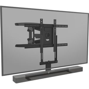 Cavus TV muurbeugel voor 37-70 inch - Full motion - Voor Samsung Soundbars - Tot 40kg - Zwart