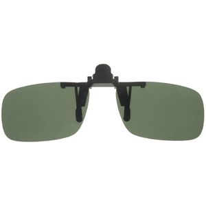 Hifot Zonnebril, opzetstuk, clip-on zonnebril, 4 stuks, flipup