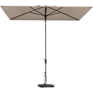 Parasol Mikros Luxe Rechthoek 200x300cm - Ecru