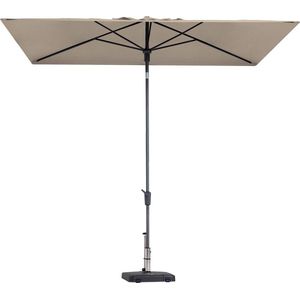 Mikros - Luxe Rechthoekige Parasol - Ecru - Polyester