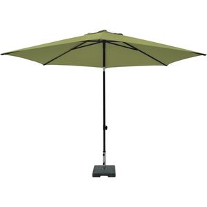 Madison Parasol Mykanos 250 cm Groen - Stijlvolle en functionele parasol voor optimale schaduw