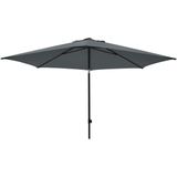 Madison Parasol Elba 300 cm Grijs - Stijlvolle en functionele parasol