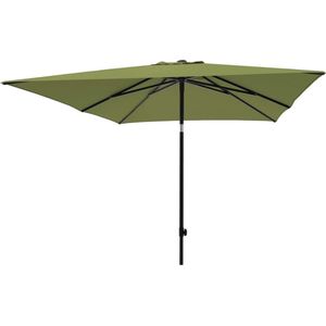 Madison Parasol Denia 200x200 cm Groen - Stijlvolle en functionele parasol