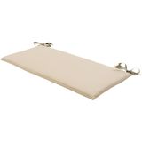 Bankkussen Madison Recycled Canvas Beige (140 x 48 cm)