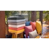 Bankkussen Madison Recycled Canvas Green (110 x 48 cm)