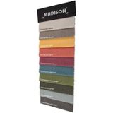 Bankkussen Madison Recycled Canvas Silver (140 x 48 cm)