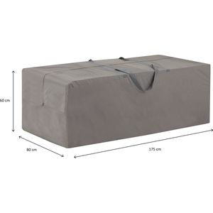 Madison - Tuinkussenhoes - Grijs - 100% Ripstop Polyester