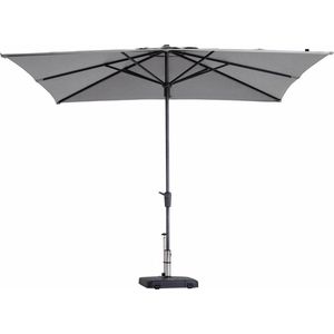 Parasol Madison Syros Luxe Polyester Light Grey 280 x 280 cm