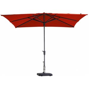 Parasol Madison Syros Luxe Polyester Brick Red 280 X 280 cm
