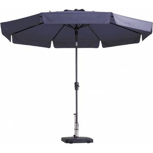 Madison Parasol Flores Luxe Rond 300 cm - Saffierblauw