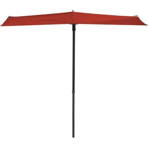 Madison Balkonparasol Sun Wave 270x150 cm Steenrood 