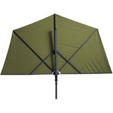 Madison Balkonparasol Sun Wave 270x150 cm Saliegroen 