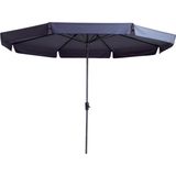 Madison - Parasol Syros - Rond - 350cm - Blauw